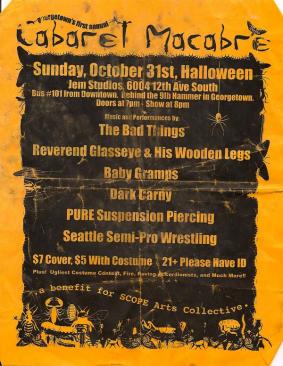 1st Annual Cabaret Macabre - October 2003